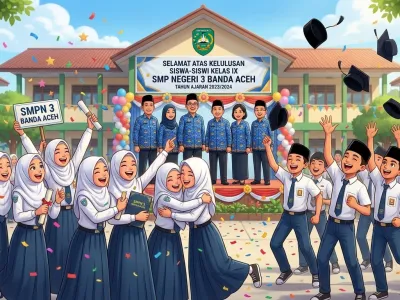 PENGUMUMAN RESMI: Kelulusan Siswa Kelas IX SMP Negeri 3 Banda Aceh Tahun Ajaran 2025/2026