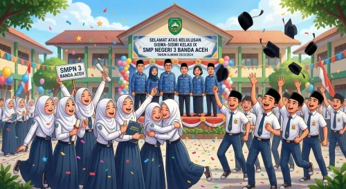 PENGUMUMAN RESMI: Kelulusan Siswa Kelas IX SMP Negeri 3 Banda Aceh Tahun Ajaran 2025/2026