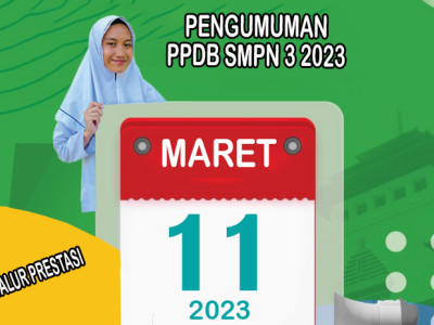 Pengumuman Akhir PPDB Jalur Prestasi SMPN 3 Banda Aceh 2023