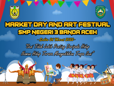 SMP Negeri 3 Banda Aceh Mengadakan Market Day dan Art Festival