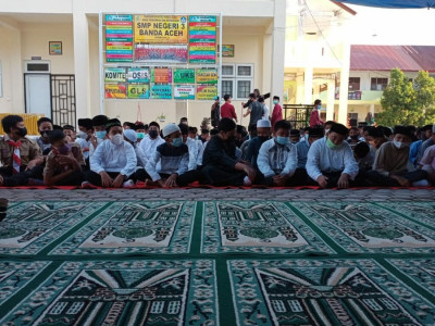 Tim Safari Dakwah LDS Sambangi SMPN 3 Kota Banda Aceh